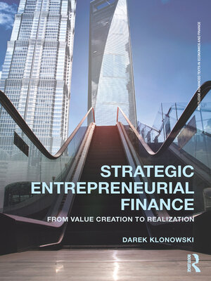 cover image of Strategic Entrepreneurial Finance